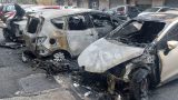 Incendio a ostia: paura per 4 auto in fiamme nella notte