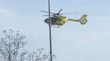 Mangiafuoco in fiamme al Carnevale di Fiano Romano, paura tra la folla