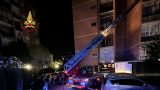 Incendio devastante in appartamento a fonte ostiense a roma