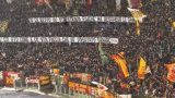 Striscione fascista in curva sud a Roma, indagine della Digos