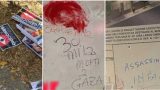 Roma: testa di maiale e volantini pro Palestina al museo della Shoah
